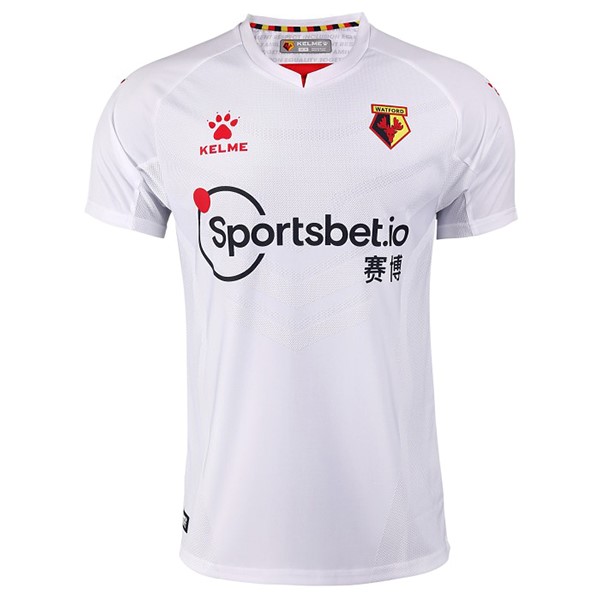 Camiseta Watford Replica Segunda Ropa 2020/21 Blanco